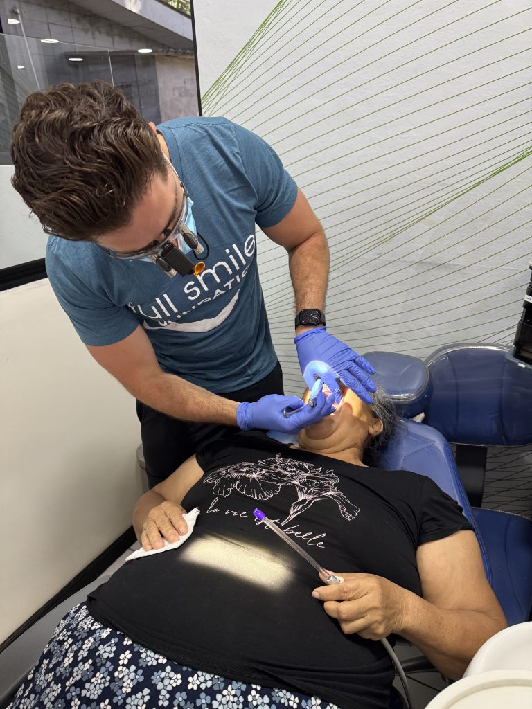 Full smile makeover with multiple porcelain veneers at Full Smile Dental Chicago Illinois