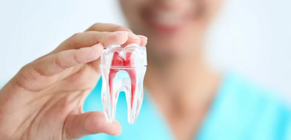 Facial swelling from dental abscess requiring emergency care Full Smile Dental Chicago IL