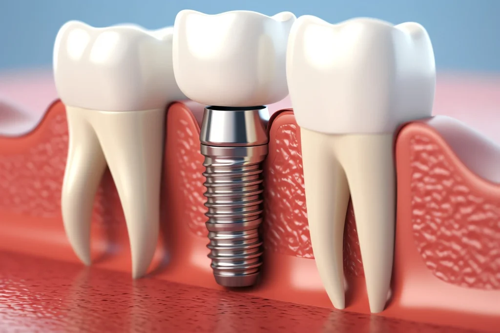 Root canal treatment for deep tooth infection at Full Smile Dental Chicago Illinois