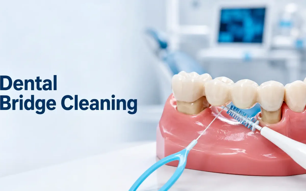 clean under a dental bridge